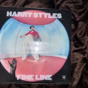 harry styles fine line black vinyl with poster